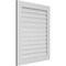 Ekena Millwork Vertical Surface Mount PVC Gable Vent: Functional, w/ 3-1/2"W x 1"P Standard Frame, 32"W x 38"H GVPVE32X3801SF - alternate 5